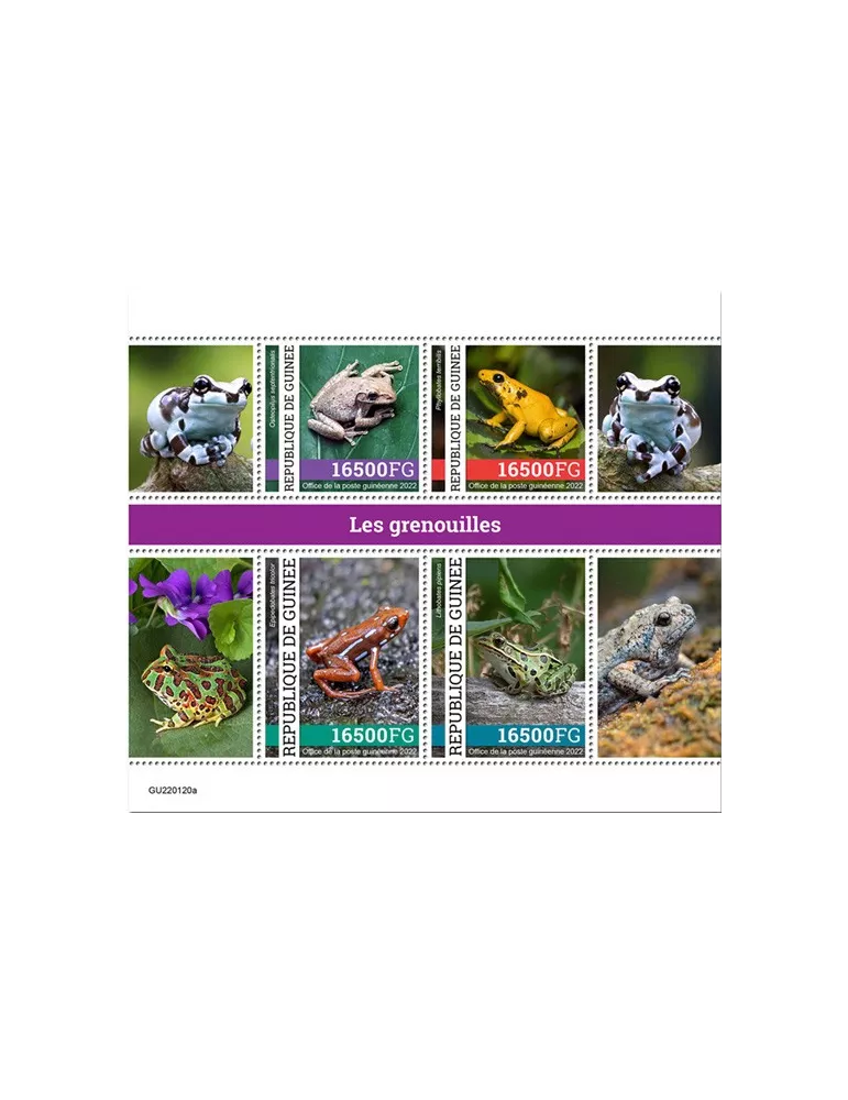 n° 11605/11608 - Timbre GUINÉE Poste