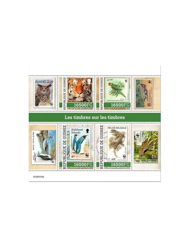 n° 11625/11628 - Timbre GUINÉE Poste