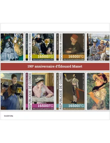 n° 11641/11644 - Timbre GUINÉE Poste
