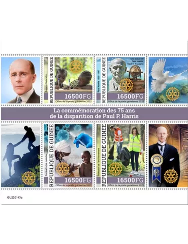 n° 11697/11700 - Timbre GUINÉE Poste