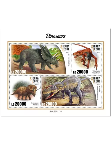 n° 10636/10639 - Timbre SIERRA LEONE Poste