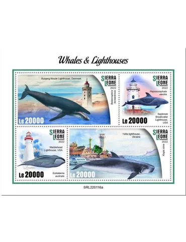 n° 10656/10659 - Timbre SIERRA LEONE Poste