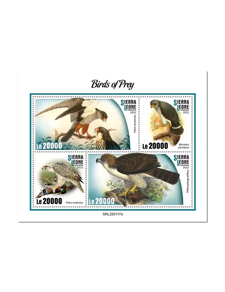 n° 10660/10663 - Timbre SIERRA LEONE Poste