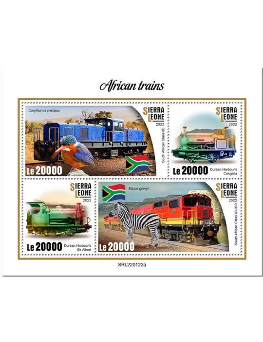 n° 10680/10683 - Timbre SIERRA LEONE Poste
