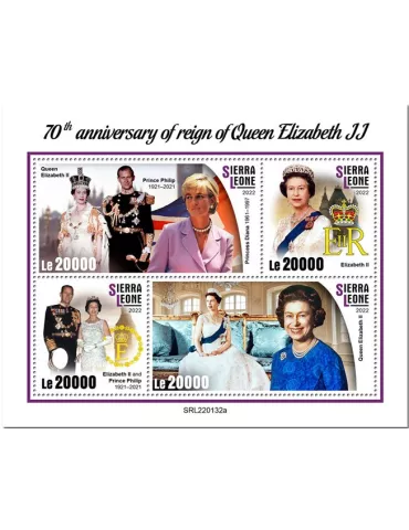 n° 10720/10723 - Timbre SIERRA LEONE Poste