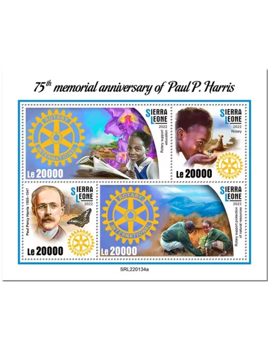 n° 10728/10731 - Timbre SIERRA LEONE Poste