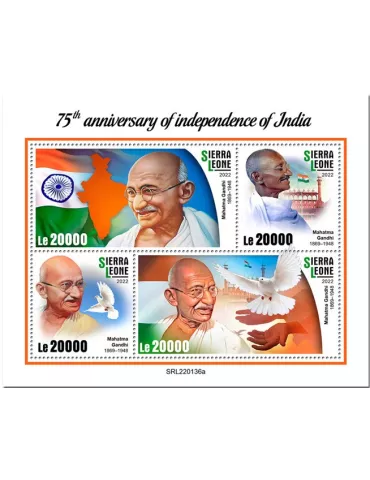 n° 10736/10739 - Timbre SIERRA LEONE Poste