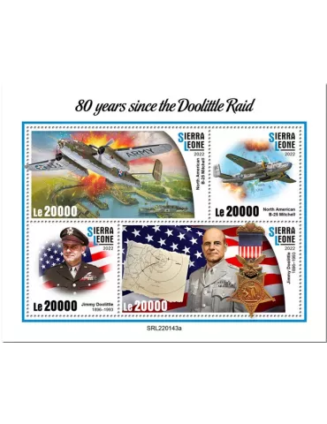 n° 10764/10767 - Timbre SIERRA LEONE Poste