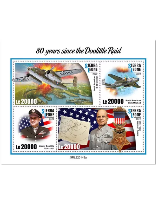 n° 10764/10767 - Timbre SIERRA LEONE Poste