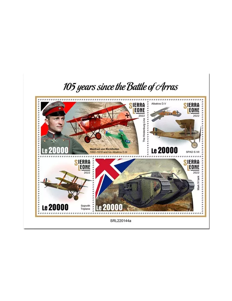 n° 10768/10771 - Timbre SIERRA LEONE Poste