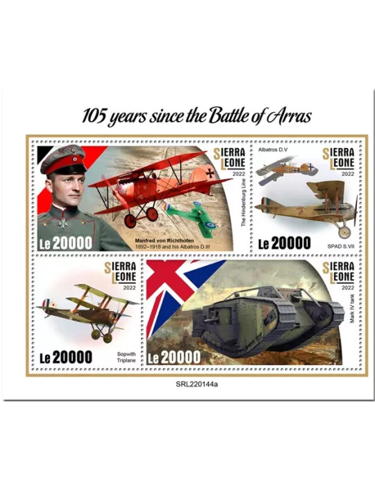 n° 10768/10771 - Timbre SIERRA LEONE Poste