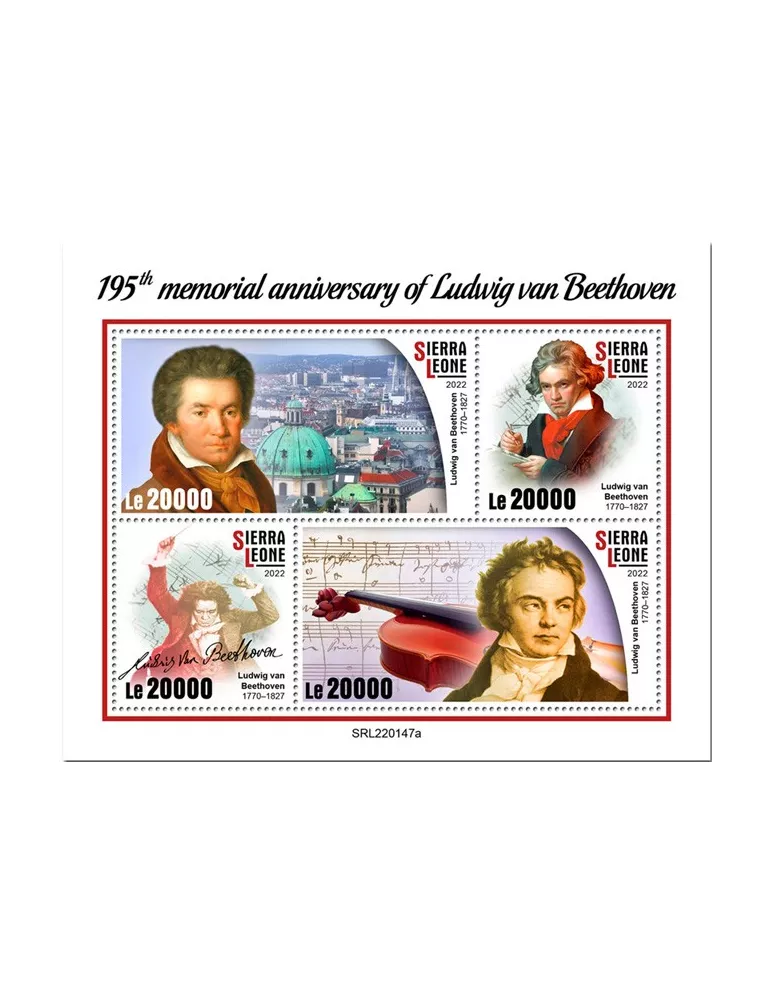 n° 10777/10780 - Timbre SIERRA LEONE Poste