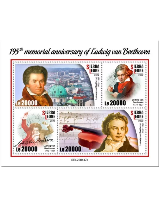 n° 10777/10780 - Timbre SIERRA LEONE Poste