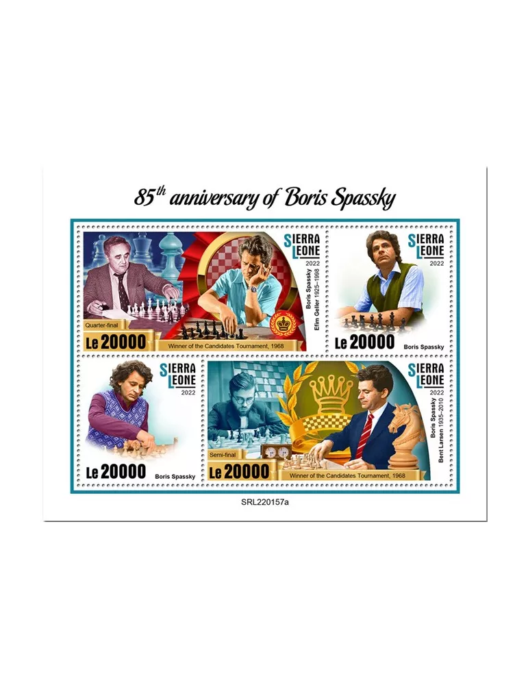 n° 10821/10824 - Timbre SIERRA LEONE Poste