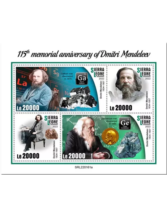 n° 10835/10838 - Timbre SIERRA LEONE Poste