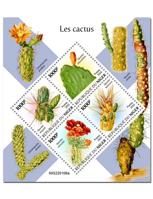 n° 6796/6799 - Timbre NIGER Poste