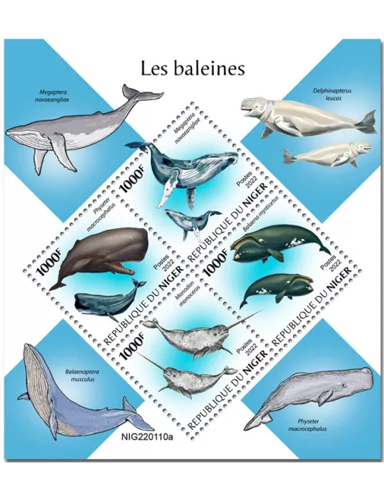 n° 6812/6815 - Timbre NIGER Poste