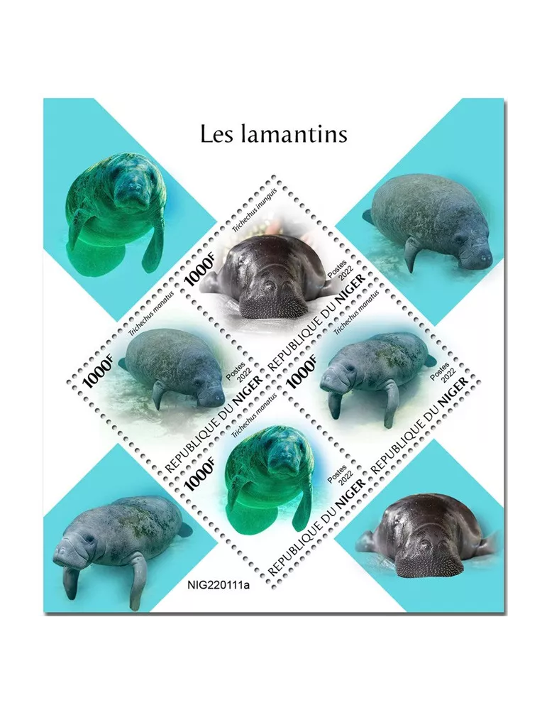 n° 6816/6819 - Timbre NIGER Poste