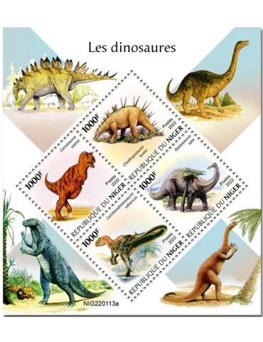 n° 6824/6827 - Timbre NIGER Poste