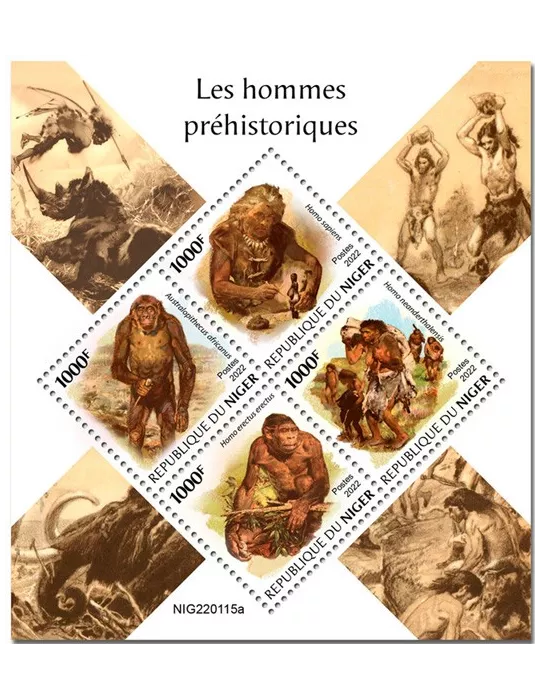 n° 6832/6835 - Timbre NIGER Poste