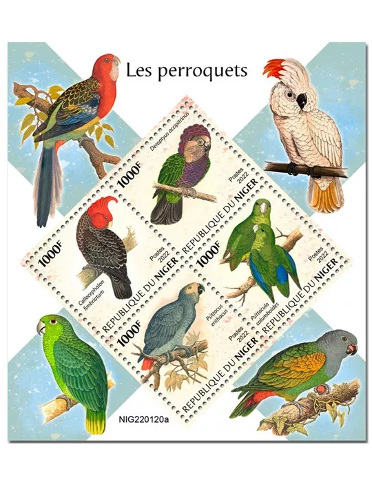 n° 6852/6855 - Timbre NIGER Poste