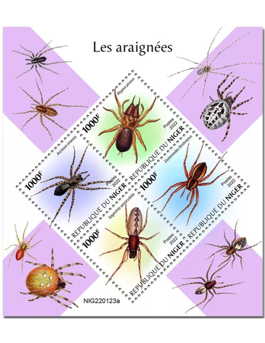 n° 6864/6867 - Timbre NIGER Poste
