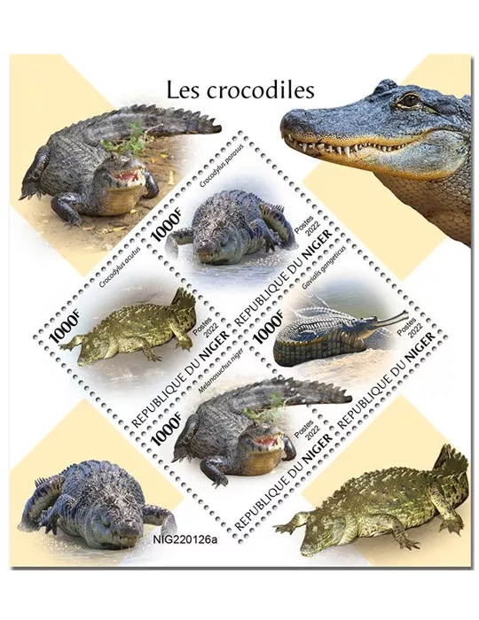 n° 6876/6879 - Timbre NIGER Poste