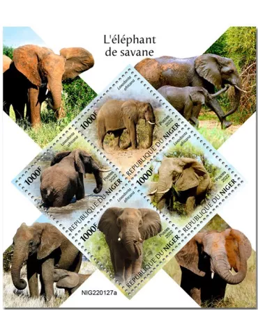 n° 6880/6883 - Timbre NIGER Poste