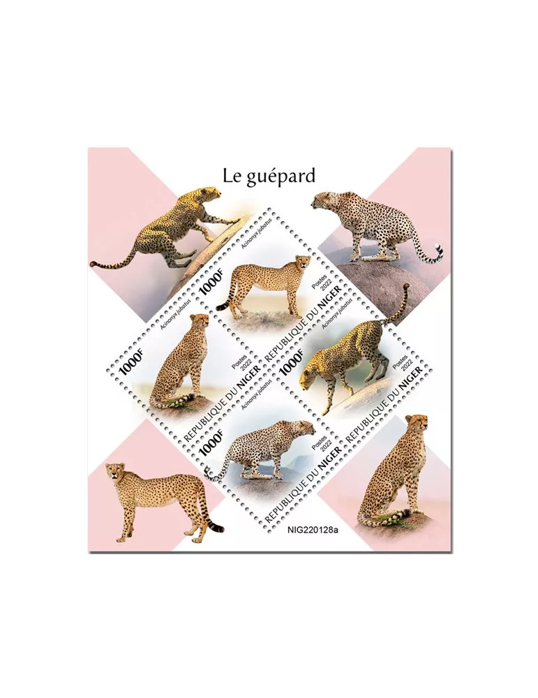 n° 6884/6887 - Timbre NIGER Poste