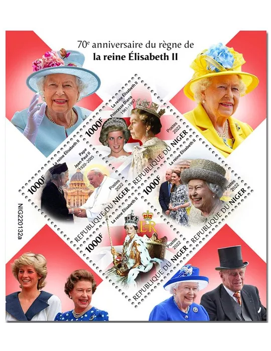 n° 6900/6903 - Timbre NIGER Poste