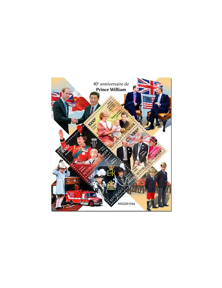 n° 6908/6911 - Timbre NIGER Poste