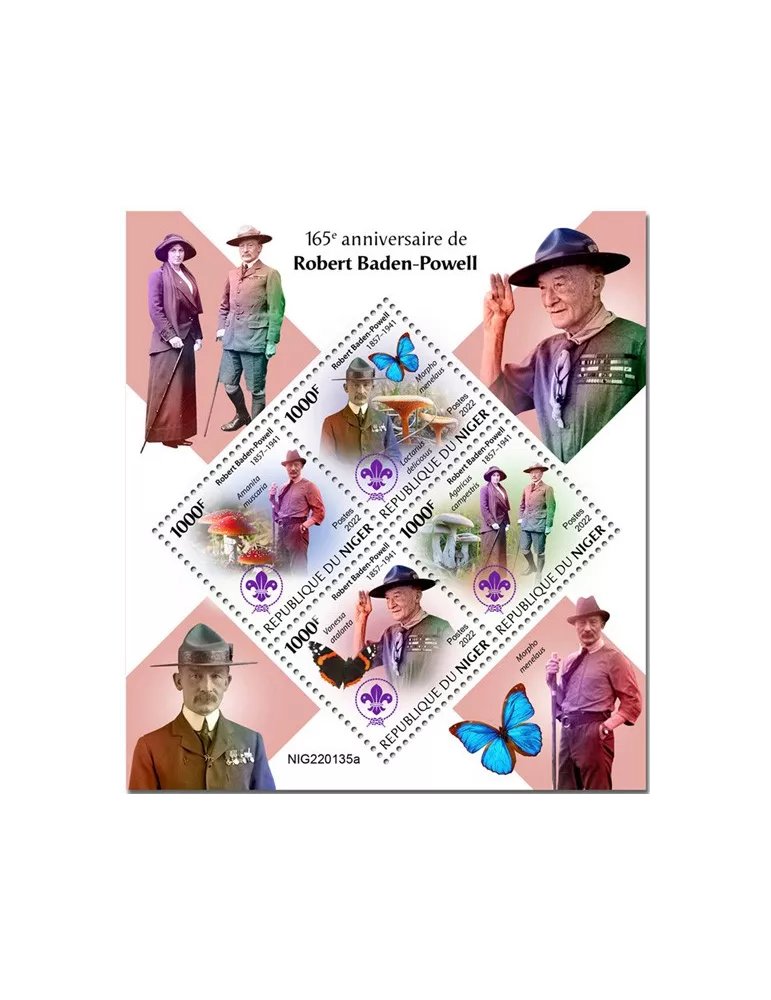 n° 6912/6915 - Timbre NIGER Poste