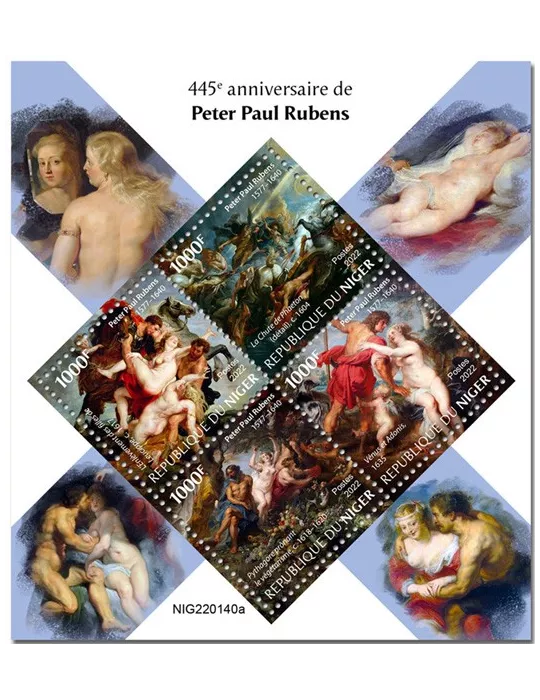 n° 6932/6935 - Timbre NIGER Poste