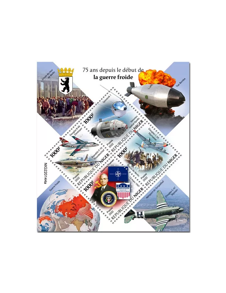 n° 6948/6951 - Timbre NIGER Poste