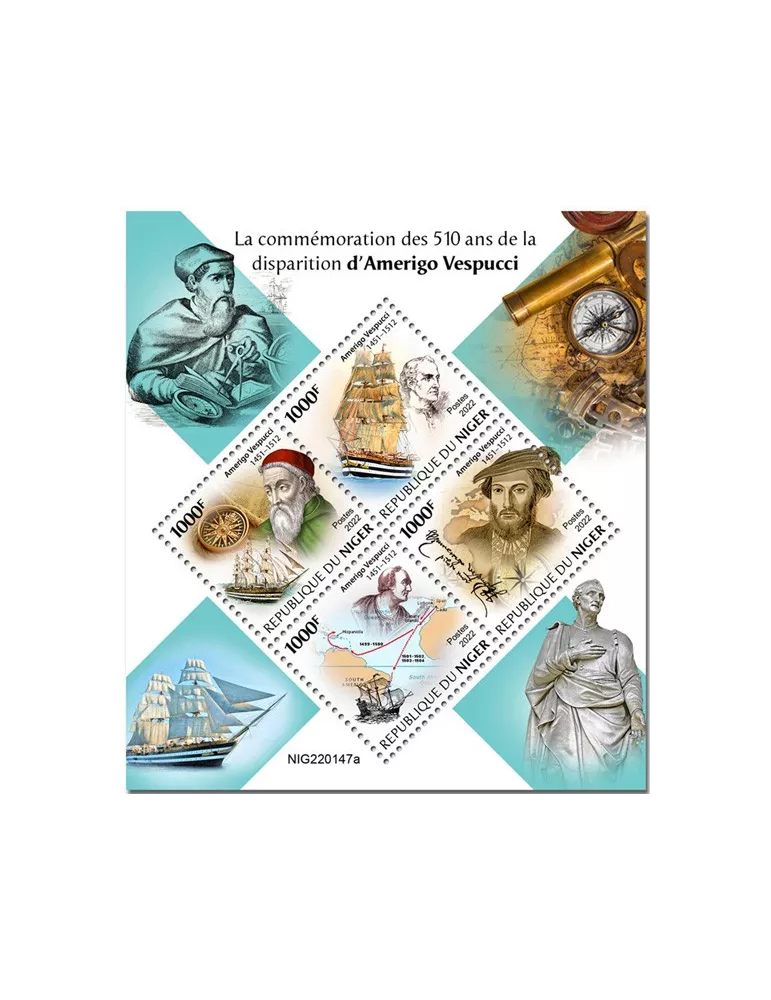 n° 6960/6963 - Timbre NIGER Poste