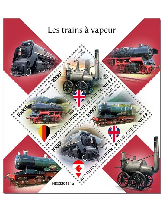 n° 6976/6979 - Timbre NIGER Poste