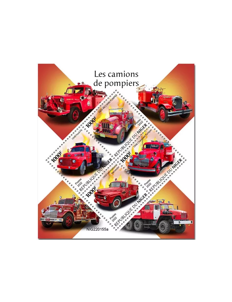 n° 6992/6995 - Timbre NIGER Poste