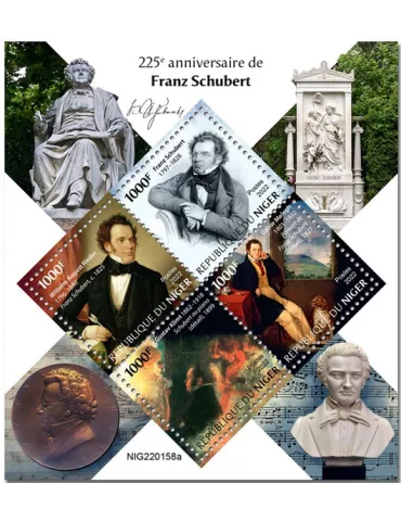 n° 7004/7007 - Timbre NIGER Poste