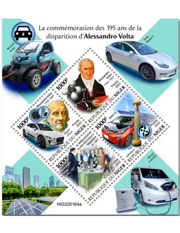 n° 7028/7031 - Timbre NIGER Poste