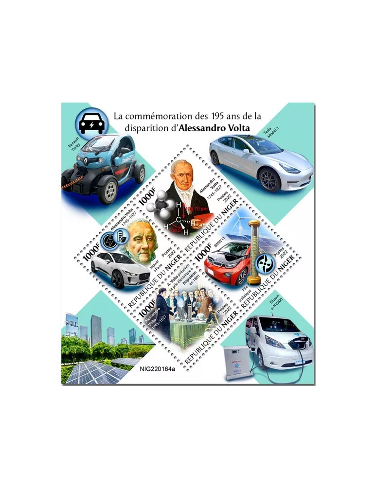 n° 7028/7031 - Timbre NIGER Poste