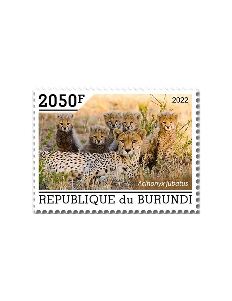n° 2589/2593 - Timbre BURUNDI Poste