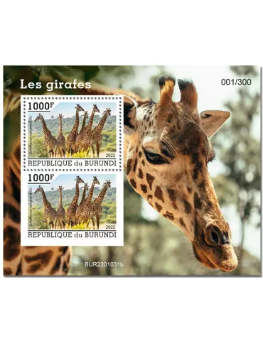 n° 448 - Timbre BURUNDI Blocs et feuillets