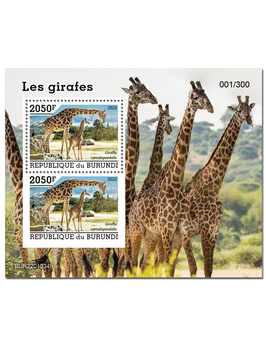 n° 451 - Timbre BURUNDI Blocs et feuillets