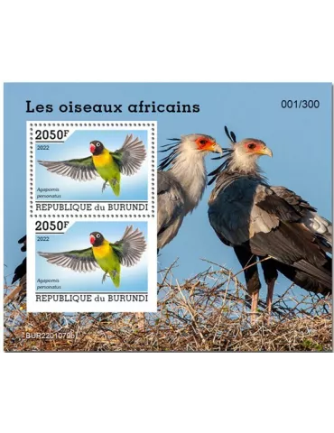 n° 496 - Timbre BURUNDI Blocs et feuillets