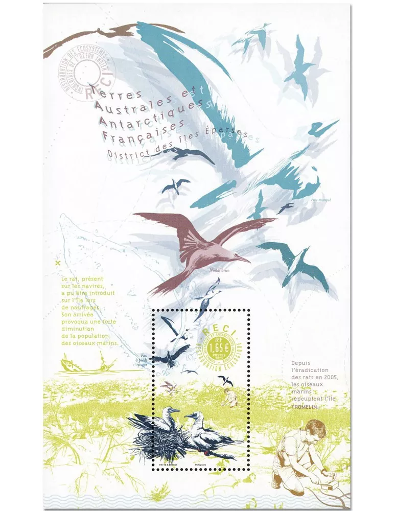 n° F1035 - Timbre TAAF Poste