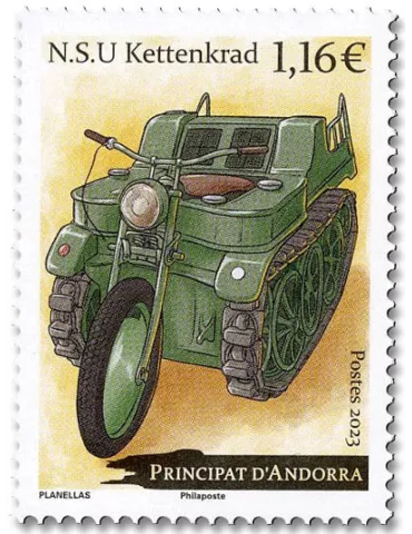 n° 886 - Timbre ANDORRE Poste