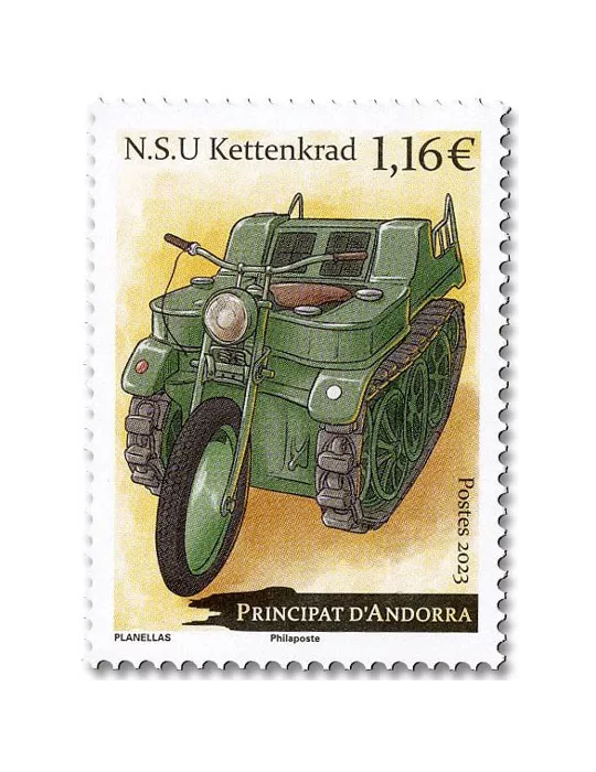 n° 886 - Timbre ANDORRE Poste