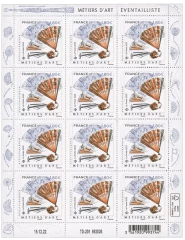 n° F88 - Timbre France Feuillets de France (n° 5656)