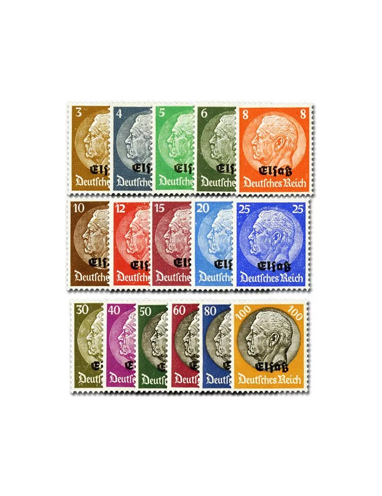 n° 8/23 - Timbre France Alsace-Lorraine