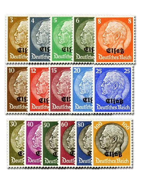 n° 8/23 - Timbre France Alsace-Lorraine